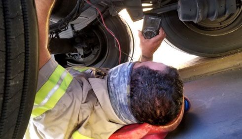 Scheduled Maintenance on Location